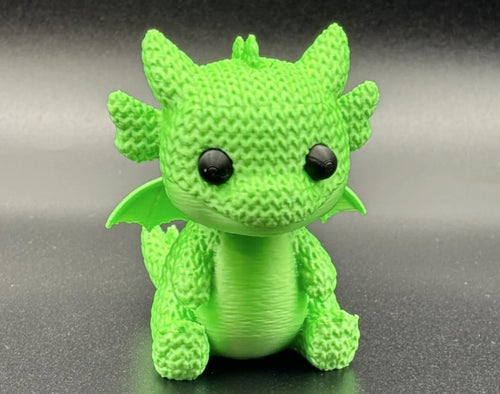 3D "Crochet" Dragon
